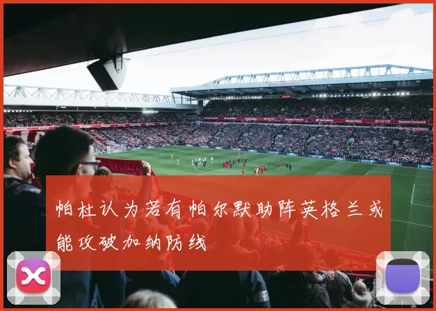 帕杜认为若有帕尔默助阵英格兰或能攻破加纳防线